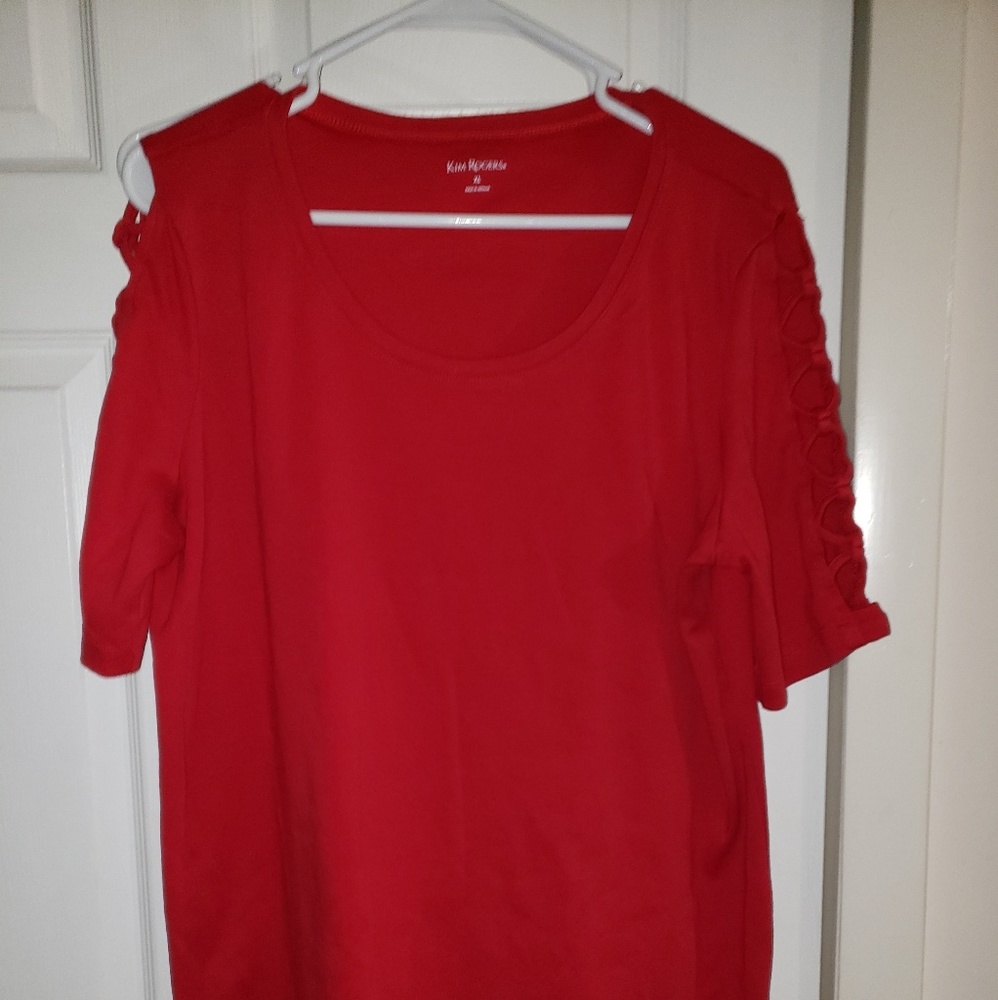 Kim Rogers Red Top